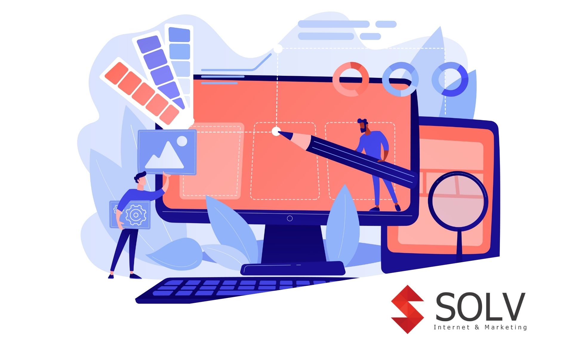 Atrakcyjna witryna oferuje dobre zdjęcia i przemyślaną treść