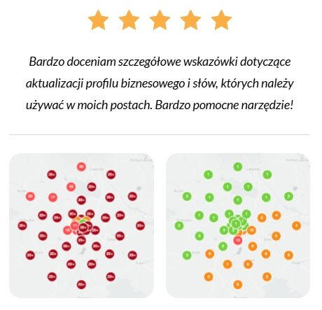 pozycjonowanie loalne w google